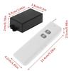 12V DC Single Channel Remote Switch with Long-Range Wireless Door Button.