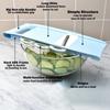 Rebanadora Mandolina 5 en 1 para Cocina Rebanador de Verduras Multi Cuchilla Cortador de Verduras Cortador de Patatas Fritas
