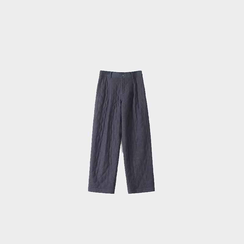 Women s Autumn Winter Padded Cotton Pants - Han Hemp Quilted Straight-Leg S