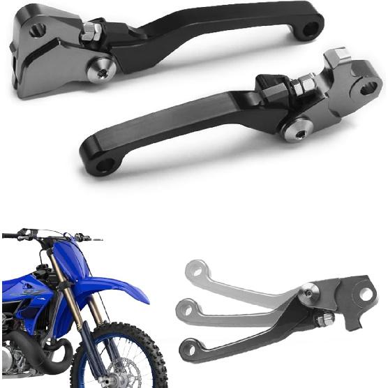 Dirtbike Kupplungs- und Bremshebel für YZ125/250 2015-2025, YZ250F 2009-2025, YZ250X 2016-2023/2025, YZ450F 2009-2025, WR450F 2024-2025, WR250F 2025 und