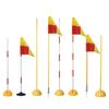 Lantuan Football Training Agility Poles with Rubber Bases
