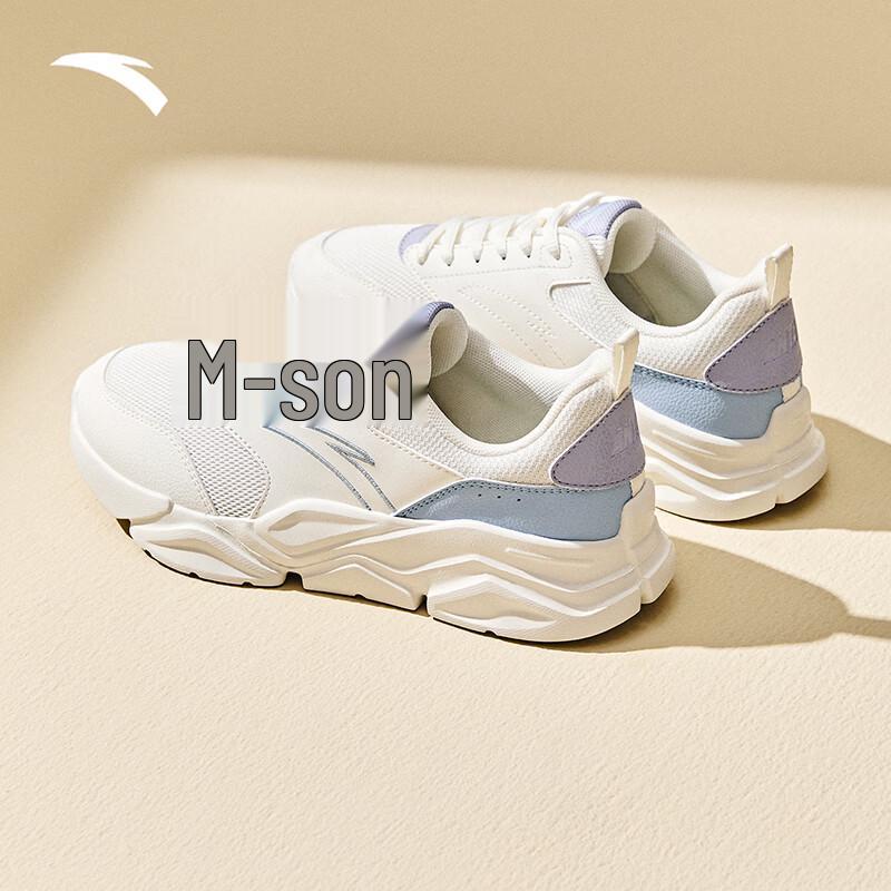 ANTA Women s Xiao Qianxi Low-Top Thick-Soled Casual Shoes 6