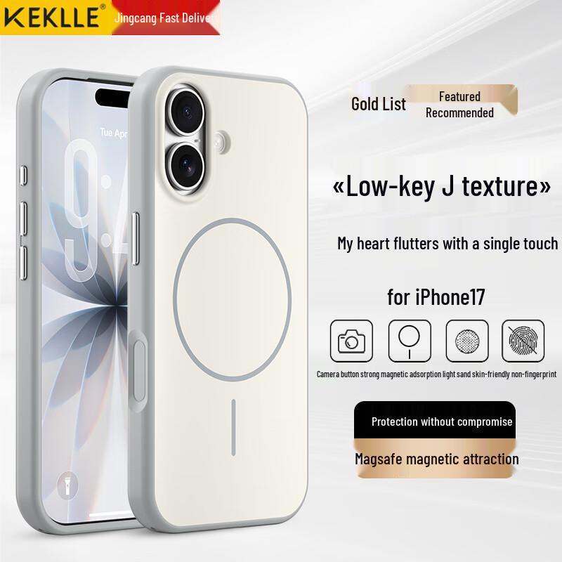 KEKLLE Magsafe Color-Block Protective Case for iPhone