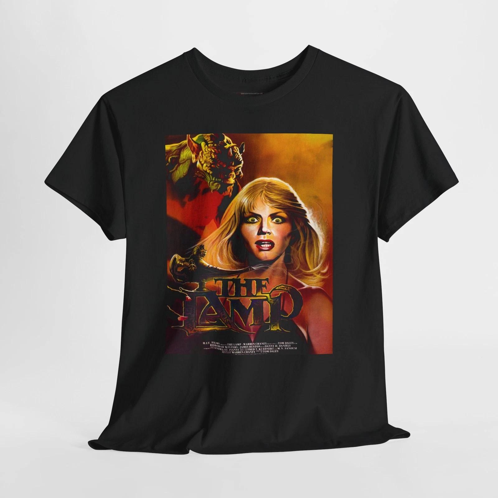 The Lamp 1987 Retro Movie Poster Horror Unisex Graphic T-Shirt 4XL
