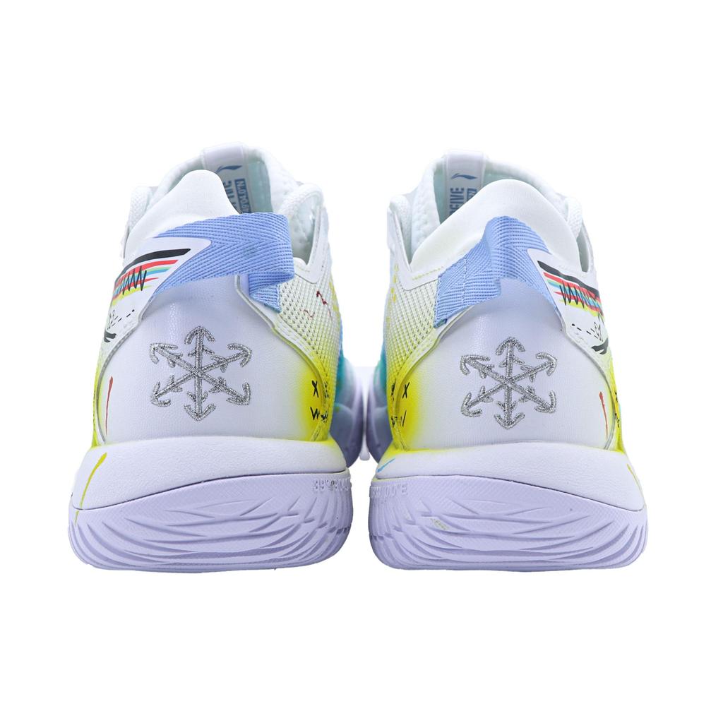 Li Ning Badfive 2 Low Cushioning Slip Resistant Abrasion Resistant Coverage Support Low top Basketball Shoes Men's ABFT029-1(Team147-)