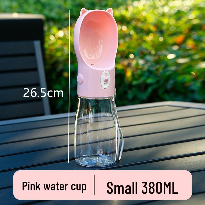 

Portable Pet Hydration Bottle: Outdoor Dog Water & Food Dispenser