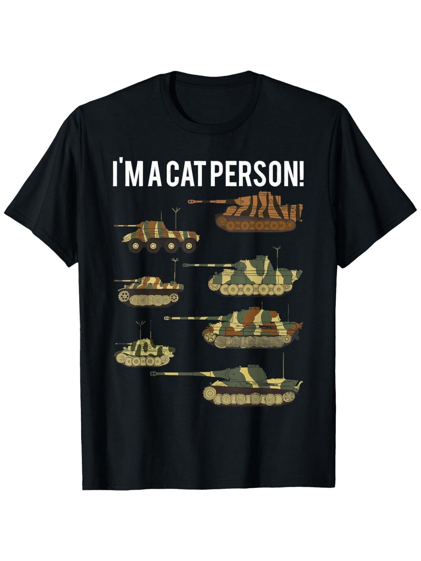 Fun Camouflage Vest T-Shirt - Featuring Slogan I A Lover! And Camouflage Print XXXL