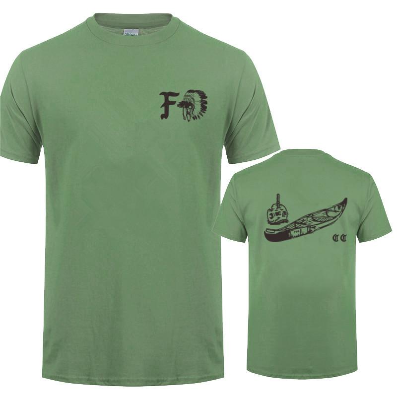 Fog Print T-shirt Forward Viewing Group Gbrs Men's T-shirt Summer Crew Collar T-shirt Men's Casual Cotton Summer Clothing Top