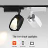 35W Dimmable Polarized LED Track Spotlight for Galleries & Showrooms