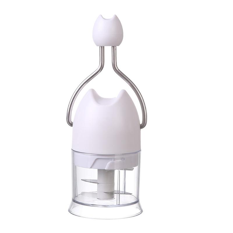 Multifunctional Manual Garlic Press For Mincing Garlic Gingers And Chilis Easy Disassembly Cleaning Kitchen Gadget белый