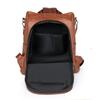 Backpack Women's Korean Edition Large Capacity Women's Backpack Backpack Women's Bag PU Women's Bag Retro