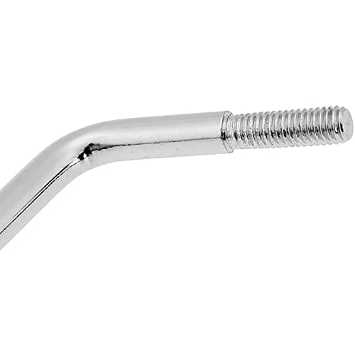 5mm Tremolo Arm, Guitar Crank Handle, Single Swing, Metal, Compatible with Electric Guitars (Silver) with Attractive Finish
