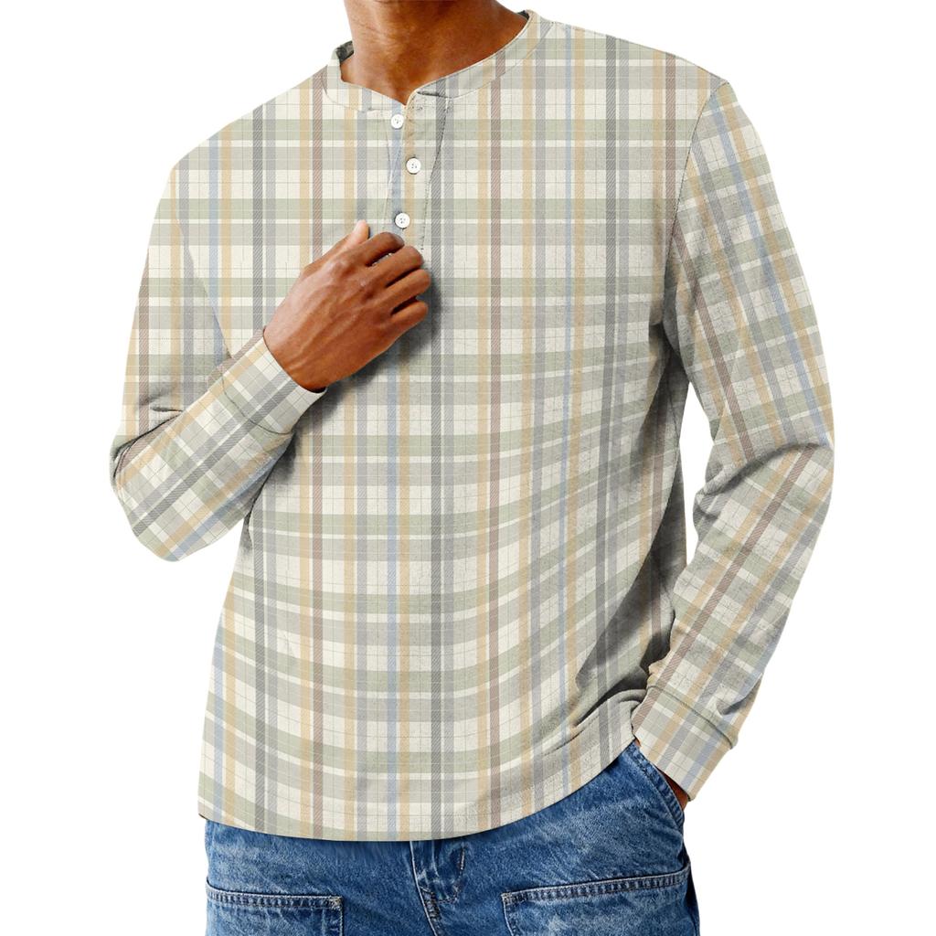 Pánská volná ležérní mikina s dlouhým rukávem, klopou a zapínáním na zip