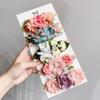 3/4Pcs Artificial Flower Headband for Kids Baby Girls Hair Band Set Floral Newborn Toddler Elastic Nylon Headwear Accessories