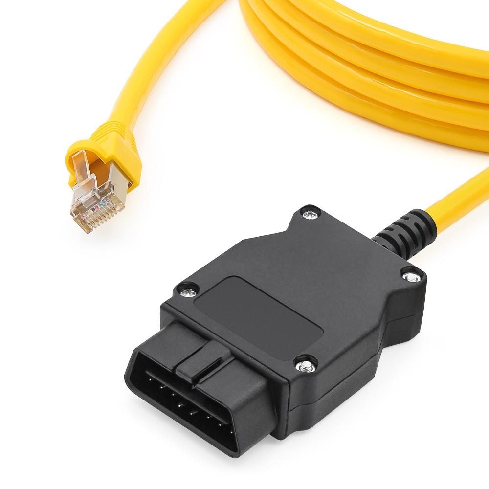 ESYS ENET I-COM  Cable For BMW E-SYS Coding F-series OBD OBD2 Diagnostic Cable Refresh Hidden Data OBD Diagnostic Scanner Coding ECU Programmer