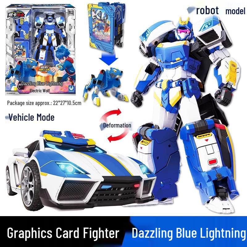 Blazing Ares: Transforming Robot Car Toy for Kids