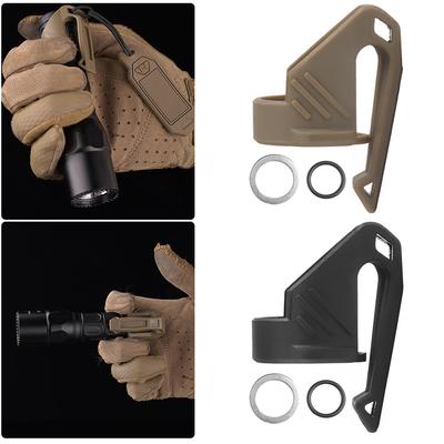 Tactische Zaklamp Houder Multifunctioneel Draagbare Zaklamp Clip Nylon Tactische Zaklamp Adapter voor Buiten Kamperen