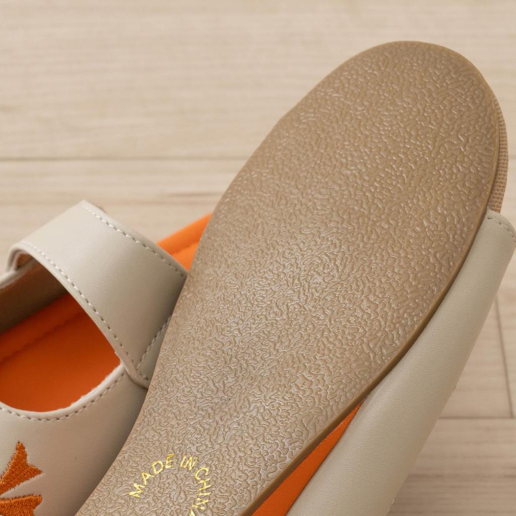 Hokomomola Senko Petalo Outdoor Size S 47159 Sandals, (Approx. 21.5-22cm), Beige,