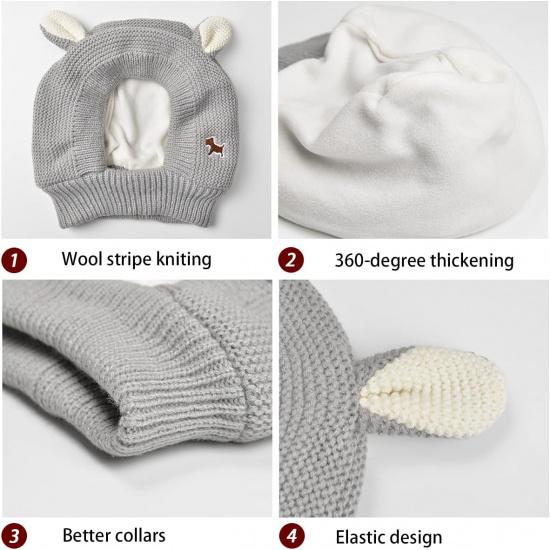 YolentQuiet Ears for Dogs Anxiety Barking Dog Ear Covers Muffs Snood for Noise 2PCS Dog Ear Hearing Earmuffs Fireworks Protection Anti Anxiety Dog