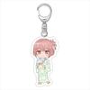 6Cm Kawaii Anime My Dress Up Darling Series Acrylic Keychain Cartoon Character Kitagawa Marin Cute Creativity Printing Pendent