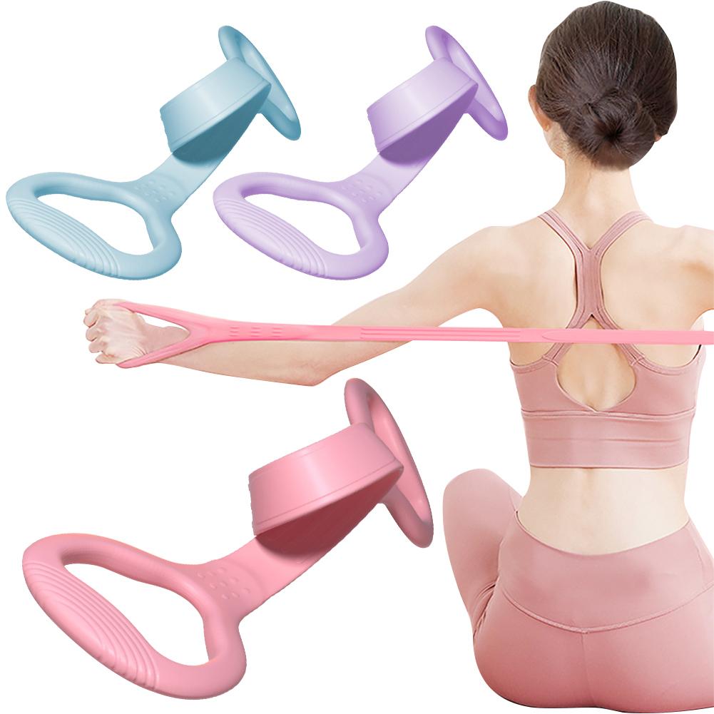 Resistance Band Elastic Puller Rope Non Slip Exercise Band Rally Rope Stretching Pulling Tool for Shoulder Arms Back