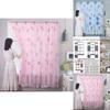 Premium Polyester Blackout Curtain Featuring Velcro Installation For Enhanced Bedroom Privacy