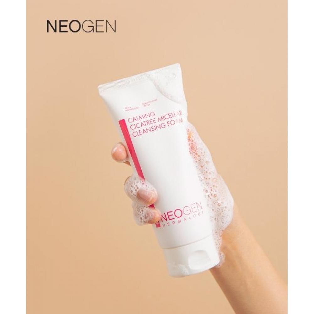 Neogen Calming Cicatri Micellar Cleansing Foam 200ml Sensitive Skin Soothing Chewy Cleanser