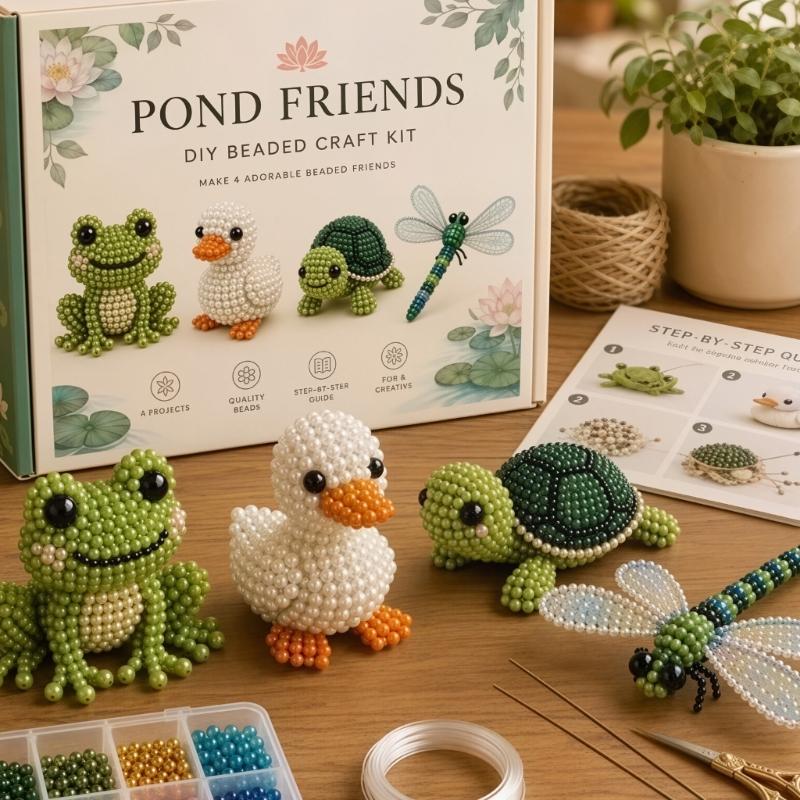 3D Beaded Animals Complete Set For Kids Room Decoration Educational Toy For Kids Classroom Activity