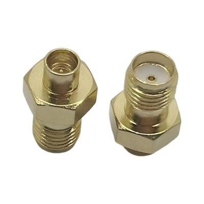 High Efficiency SMA WiFi Adapter SMA Female To Male Connector Gold Plated Reverse Polarity for WiFi Routers Accessories