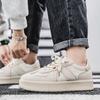 Fashion Street Vintage Sneakers Men Fashion Comfortable Suede Platform Men's Skateboard Shoes Trend Outdoor Casual Sports Shoes For Men