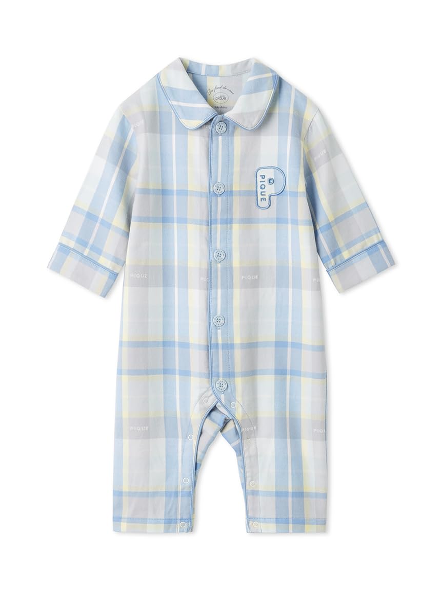

Checkered Shirt Romper PBFO255349BLU70 [BABY] синий
