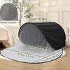 Tenda da Sopra per Dormire Tenda da Testa Oscurante Portatile Cappuccio Pieghevole Ausilio per il Riposo Scudo Luminoso per la Notte per Viaggi diurni