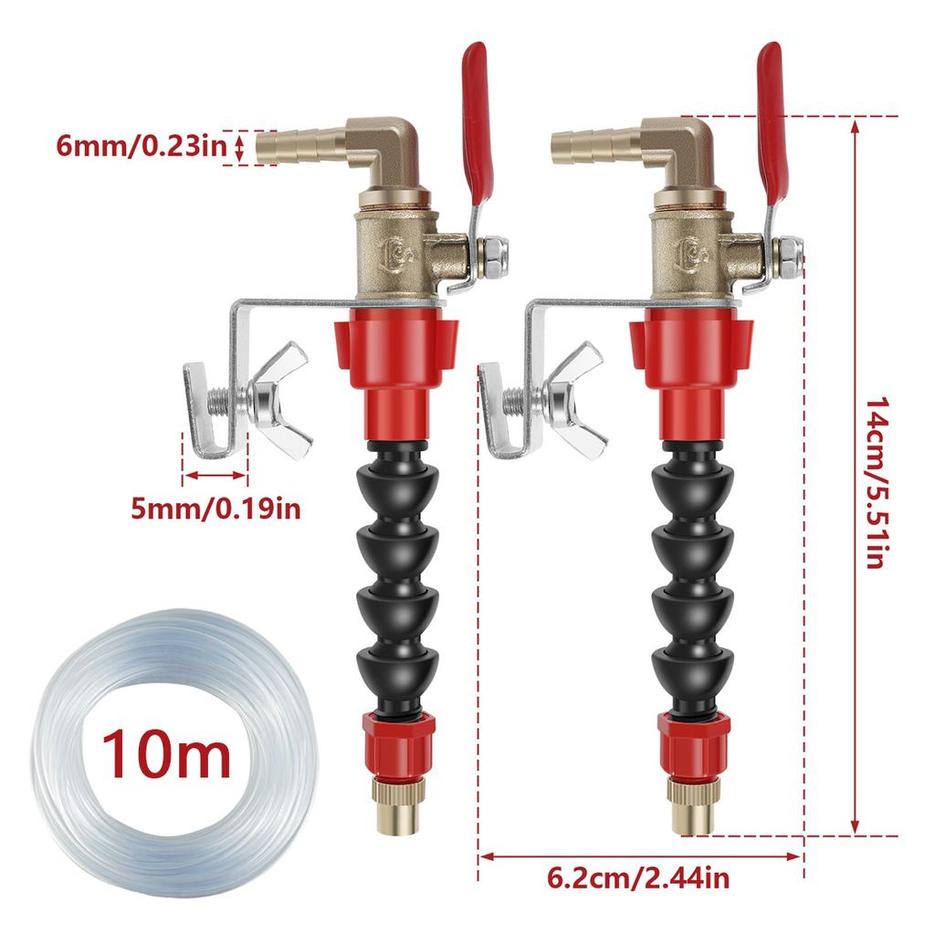 System Düse Kühlmittel Beschlagen Staubdicht Staub Entferner Wasser Sprayer Für Marmor Ziegel Fliesen Schneiden Maschine Winkel Schleifer Cutter