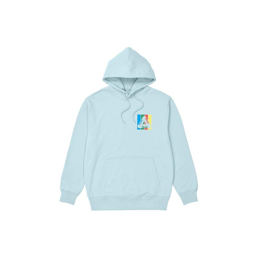 Palace Tri-Emb Hood Blue Unisex Tops P22HD108
