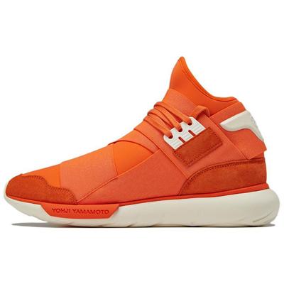 Y-3 Qasa High Arancione Sneakers Unisex Bianco Crema HQ3734
