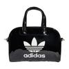 adidas Originals Adicolor Serie Verstellbarer Schultergurt Vorn Markenaufdruck Jelly Bowlingtasche Unisex Handtasche Schwarz Weiß IX7498