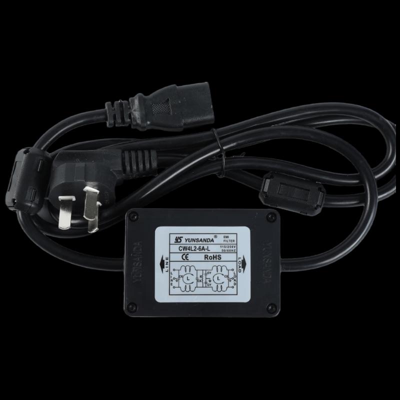 Abdo 220V Single-Phase Power Filter Socket with Adapter