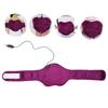 Electric USB Adjustable Moxa Waist Uterus Warmer Heater Brace Support Massage Pad