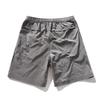 Men's Quick Dry Nylon Athletic Shorts – Contrast Side Panel Elastic Waist Sports Shorts for Outdoor & Streetwear
