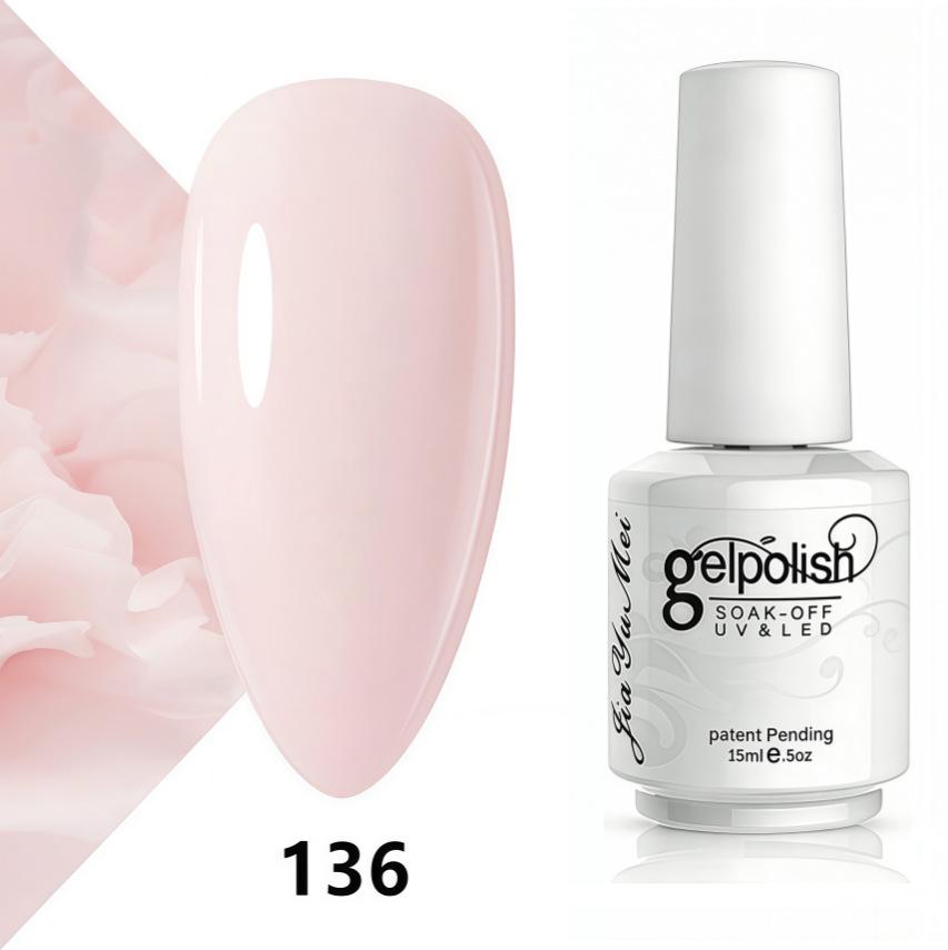 Koudan Long-lasting Gel Nail Polish Set - Firm Base & Top Coat