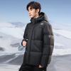 Men's Short Winter Down Jacket: Extreme Cold Protection & Warmth