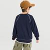 Duoduo Home Boys' Casual Color Block Crew Neck Sweatshirt