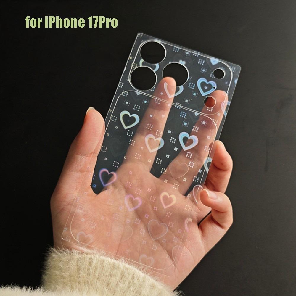 Full Cover Lens Protective Film HD Clear Anti-Shatter Back Screen Protector Clear Anti Scratch for iPhone 17 Pro Max 17Pro
