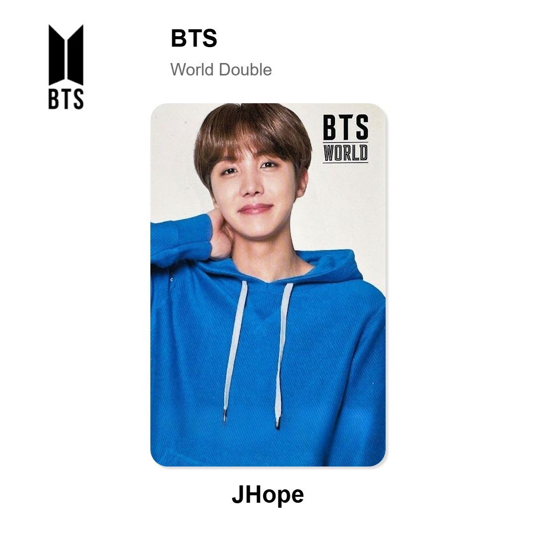 BTS World Double Official Photocard J-Hope