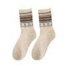 1/4 Pairs Warm Medium Tube Tights Anti-Cold Mid-calf Socks Harajuku Stacked Socks  Autumn Winter