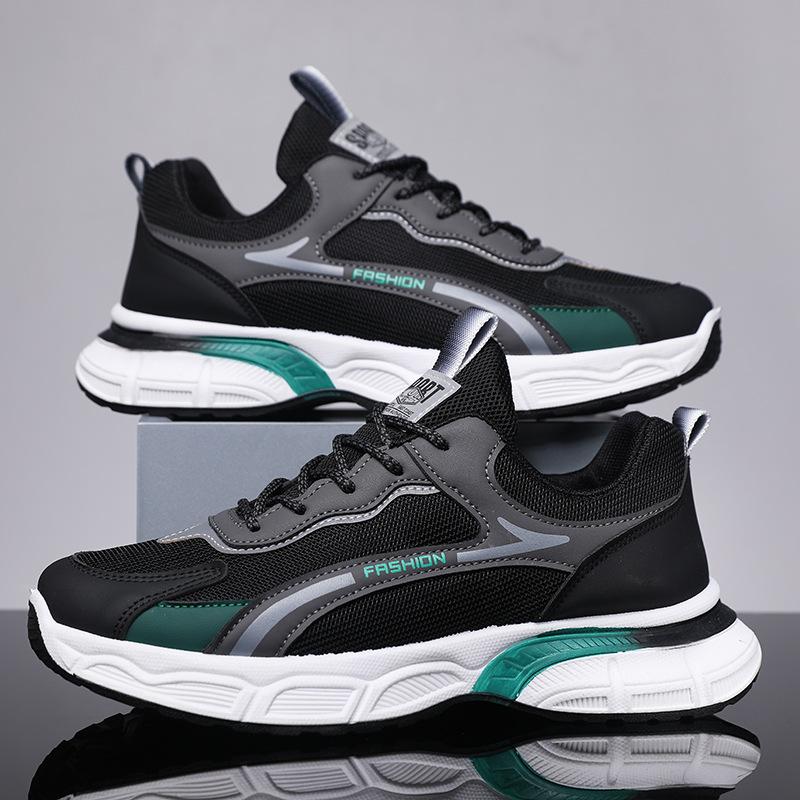 Dad Shoes Summer Net Men's Casual Comfortable Sports Shoes Four Seasons Youth Running Travel Shoes