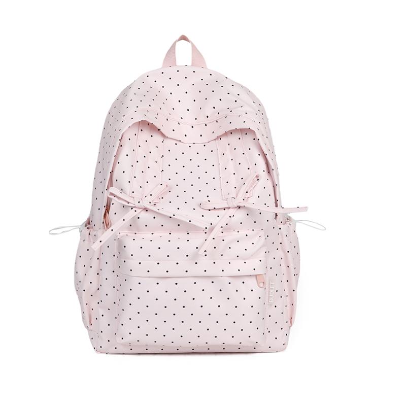 

Nyl Solid Color Fashi Backpacks 2026 High Quality Temperament Bags British Style Student Commuting Versatile Backpacks рожевий