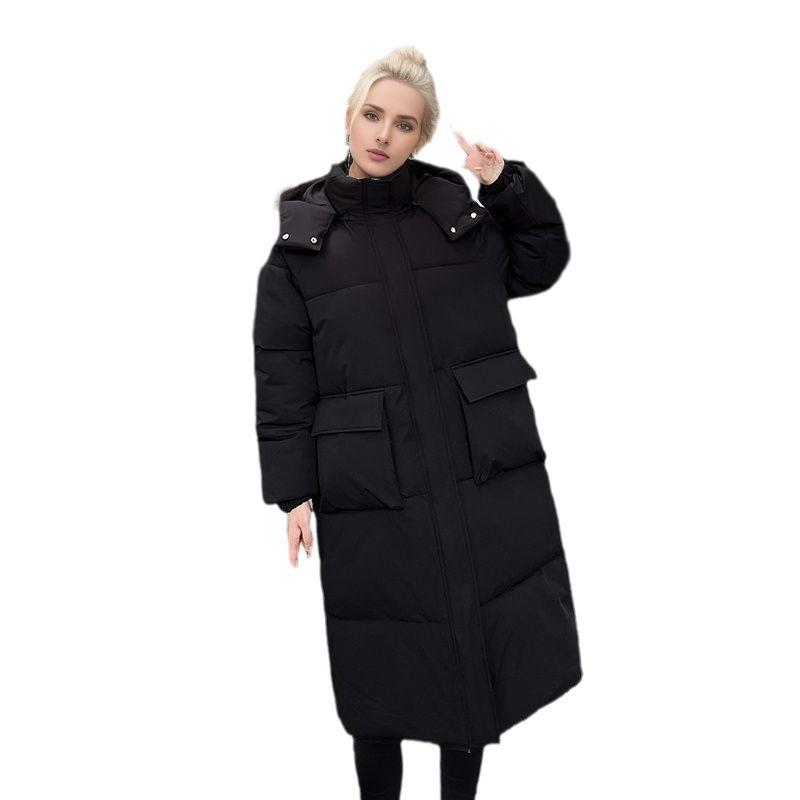 Thickened bread clothes, -padded clothes, women's loose long autumn and winter coats, cotton-padded jackets, new models