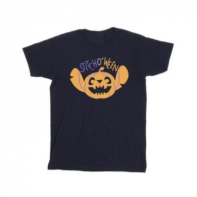 Mens Stitch O Ween Cotton T-Shirt