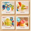 6 In 1 Busy Cube Baby Sensory Busy Ball Travel Toy Montessori Tactile Training Educational Toys